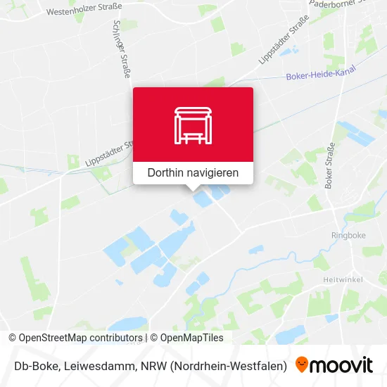 Db-Boke, Leiwesdamm Karte