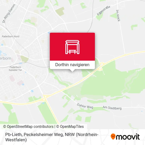 Pb-Lieth, Peckelsheimer Weg Karte