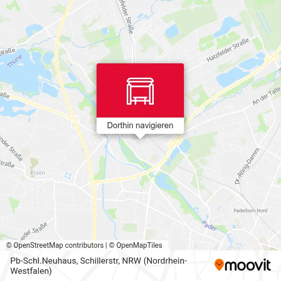 Pb-Schl.Neuhaus, Schillerstr Karte