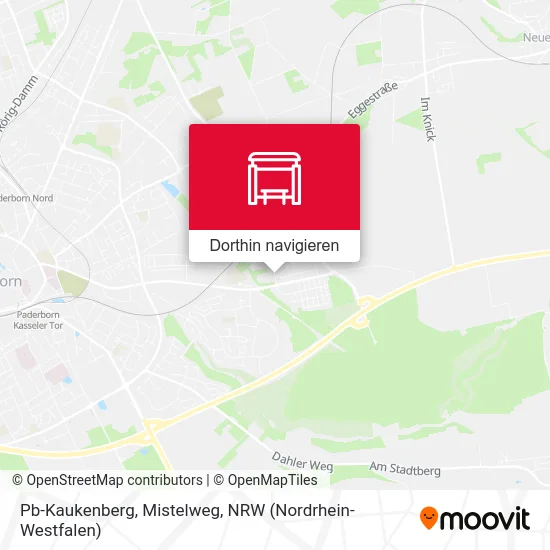 Pb-Kaukenberg, Mistelweg Karte
