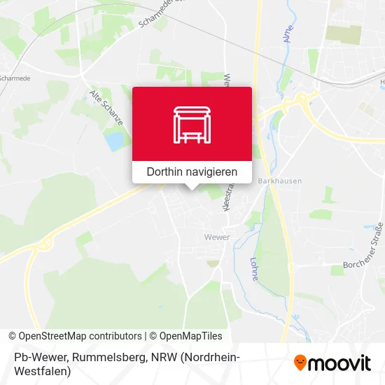 Pb-Wewer, Rummelsberg Karte