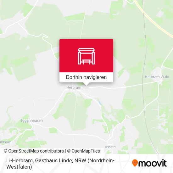 Li-Herbram, Gasthaus Linde Karte