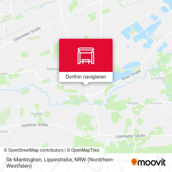 Sk-Mantinghsn, Lippestraße Karte