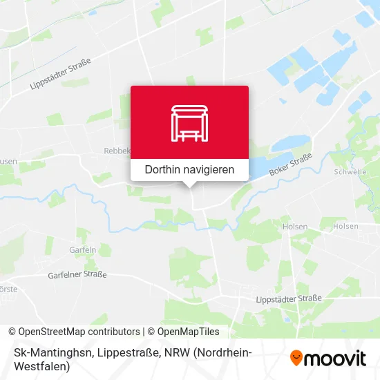 Sk-Mantinghsn, Lippestraße Karte