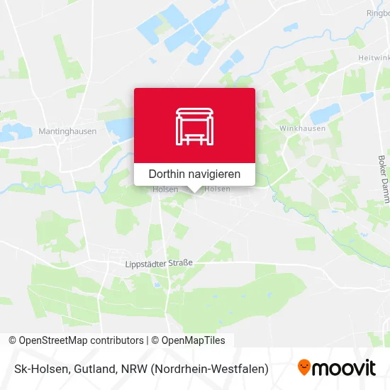 Sk-Holsen, Gutland Karte