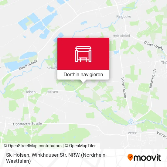 Sk-Holsen, Winkhauser Str Karte