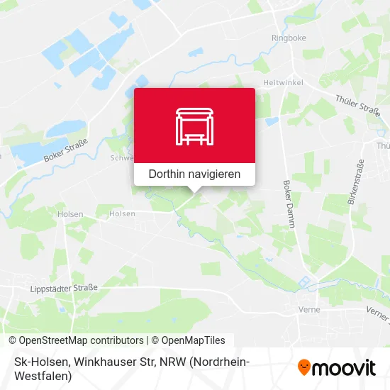 Sk-Holsen, Winkhauser Str Karte