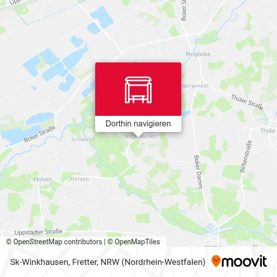 Sk-Winkhausen, Fretter Karte