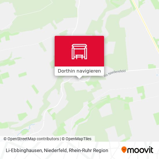 Li-Ebbinghausen, Niederfeld Karte