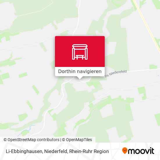 Li-Ebbinghausen, Niederfeld Karte