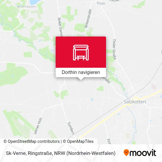 Sk-Verne, Ringstraße Karte