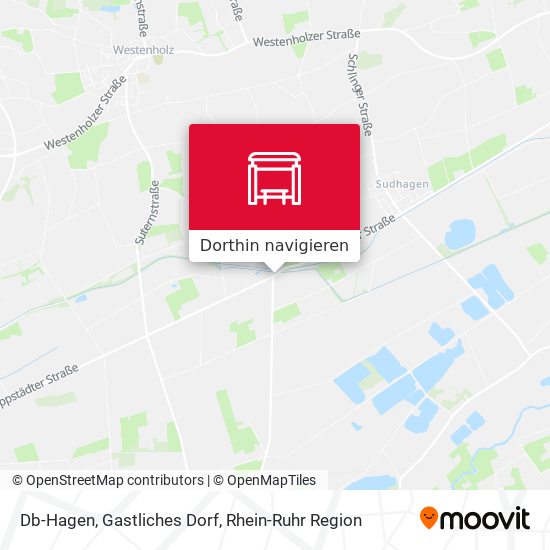 Db-Hagen, Gastliches Dorf Karte