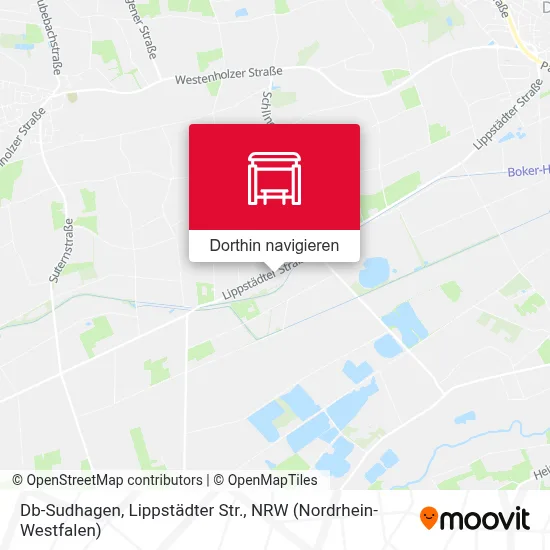 Db-Sudhagen, Lippstädter Str. Karte