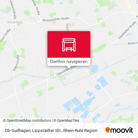 Db-Sudhagen, Lippstädter Str. Karte