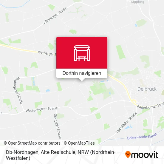 Db-Nordhagen, Alte Realschule Karte