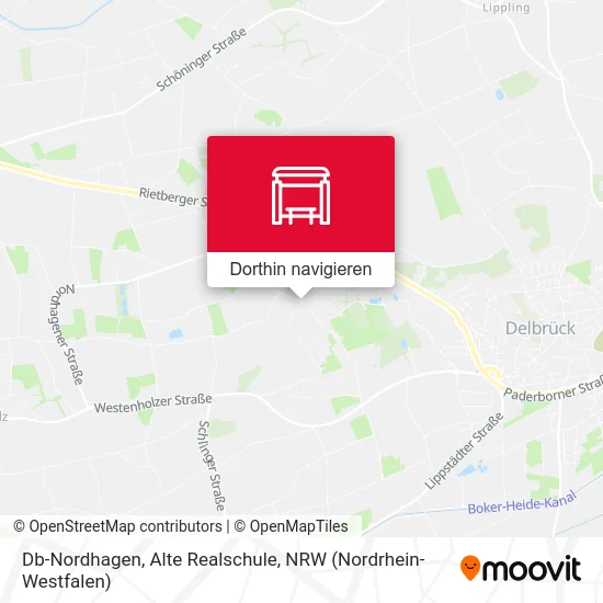 Db-Nordhagen, Alte Realschule Karte