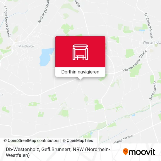 Db-Westenholz, Gefl.Brunnert Karte