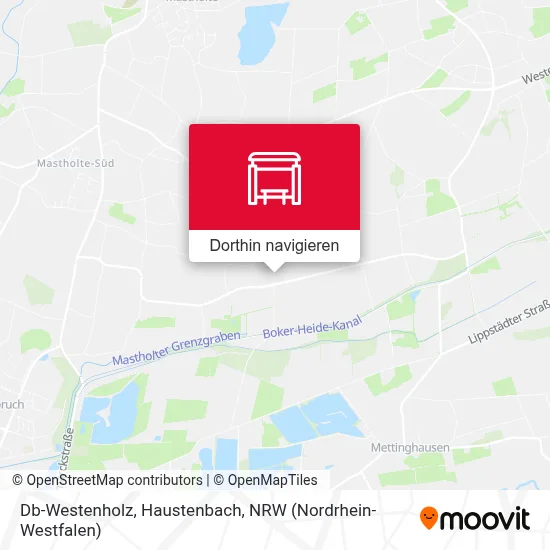 Db-Westenholz, Haustenbach Karte