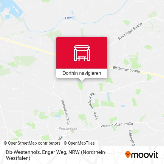 Db-Westenholz, Enger Weg Karte