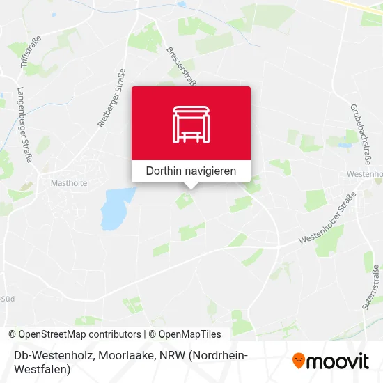Db-Westenholz, Moorlaake Karte