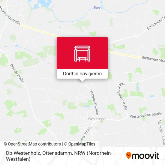 Db-Westenholz, Ottensdamm Karte