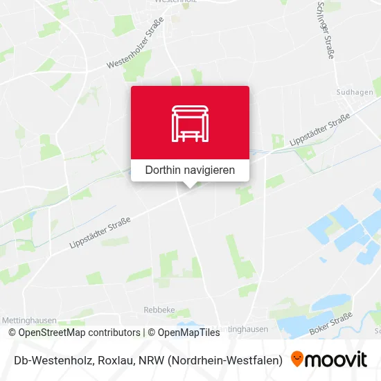 Db-Westenholz, Roxlau Karte