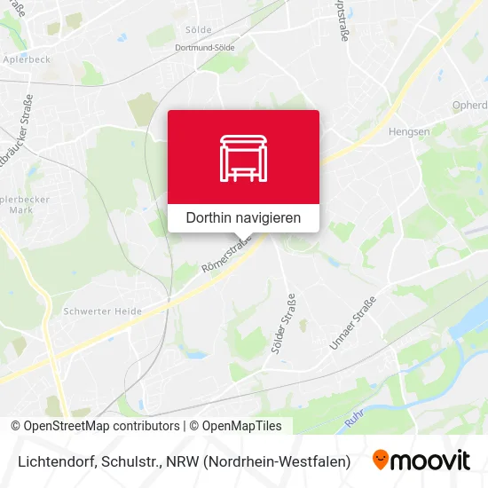 Lichtendorf, Schulstr. Karte