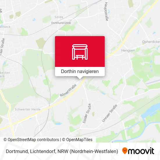 Dortmund, Lichtendorf Karte