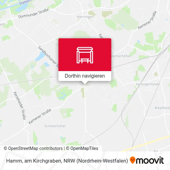 Hamm, am Kirchgraben Karte