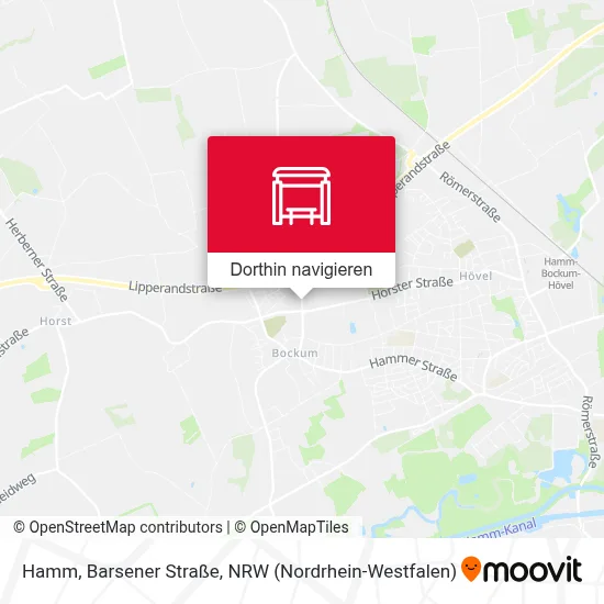 Hamm, Barsener Straße Karte