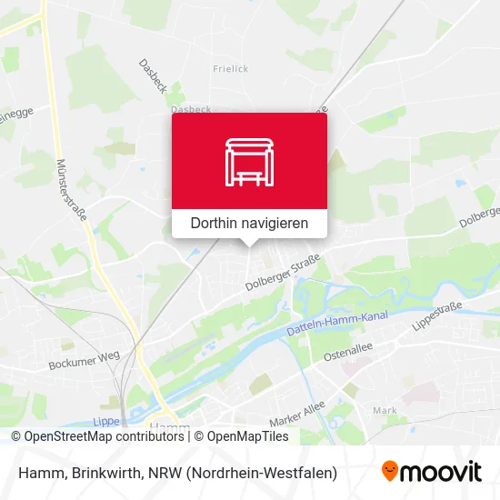 Hamm, Brinkwirth Karte