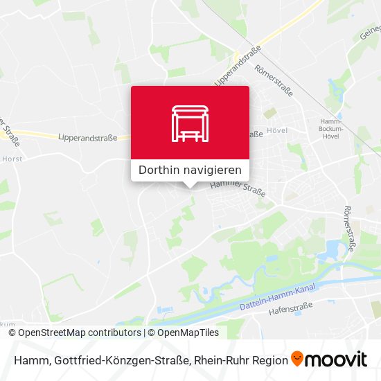 Hamm, Gottfried-Könzgen-Straße Karte