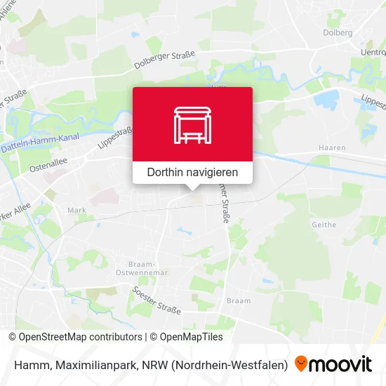 Hamm, Maximilianpark Karte