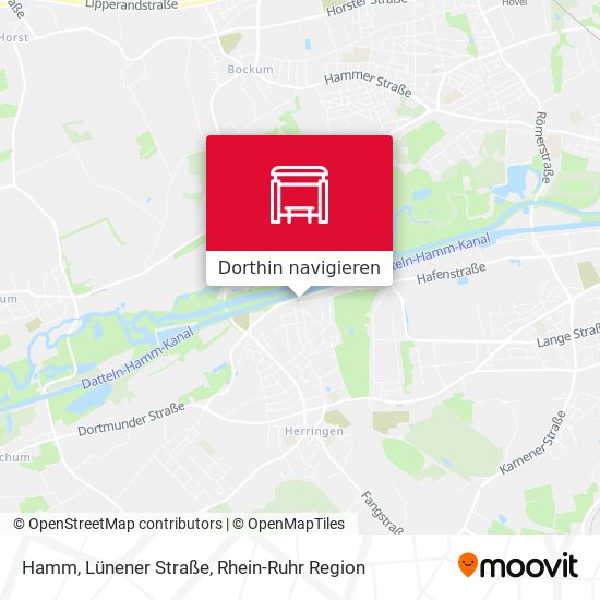 Hamm, Lünener Straße Karte