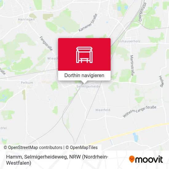 Hamm, Selmigerheideweg Karte
