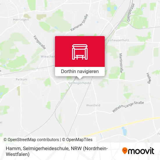 Hamm, Selmigerheideschule Karte