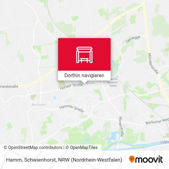 Hamm, Schwienhorst Karte