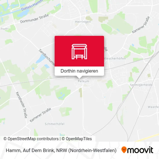 Hamm, Auf Dem Brink Karte