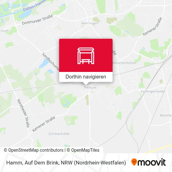 Hamm, Auf Dem Brink Karte