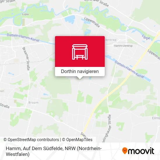Hamm, Auf Dem Südfelde Karte