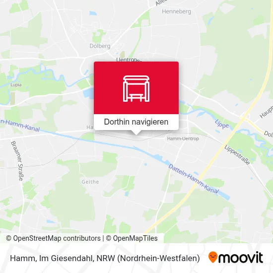 Hamm, Im Giesendahl Karte