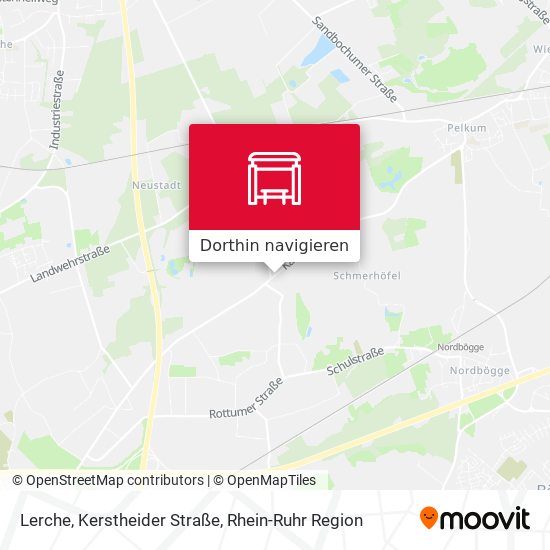 Lerche, Kerstheider Straße Karte