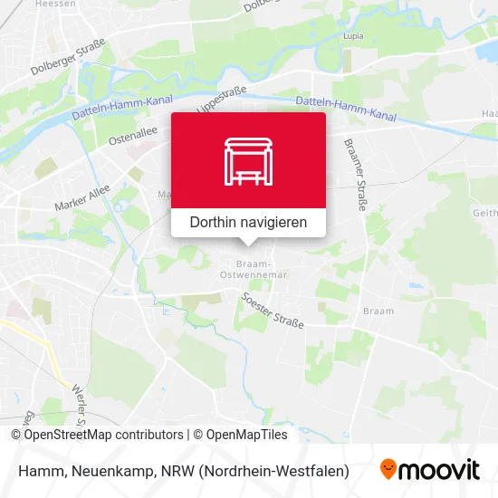 Hamm, Neuenkamp Karte