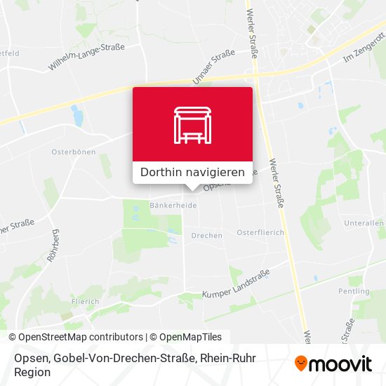 Opsen, Gobel-Von-Drechen-Straße Karte