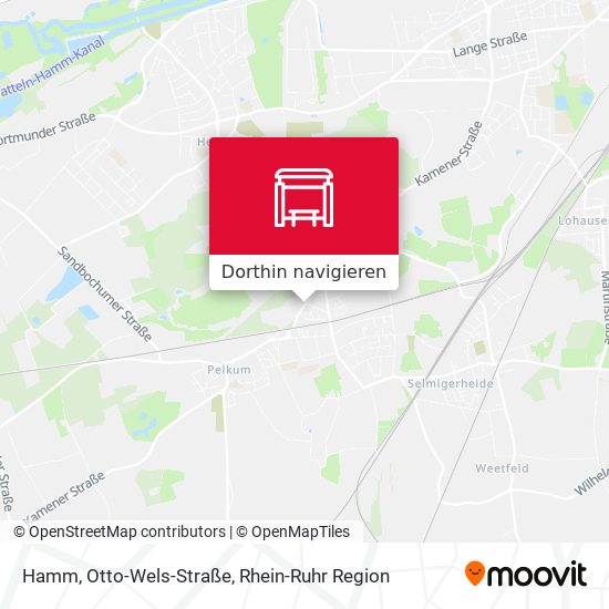 Hamm, Otto-Wels-Straße Karte