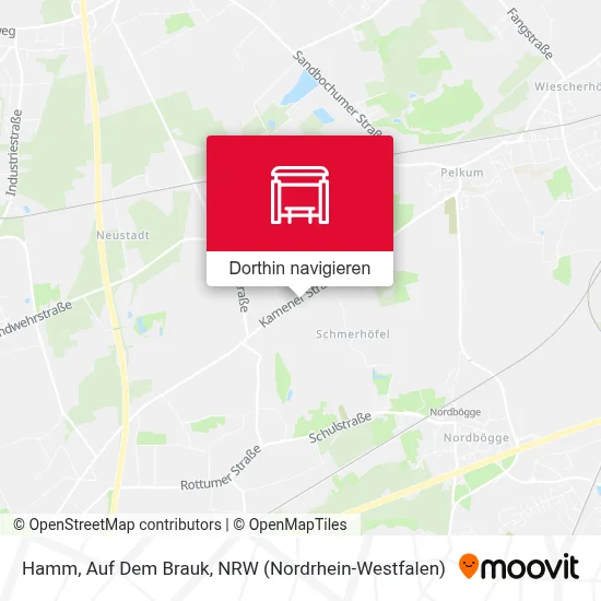 Hamm, Auf Dem Brauk Karte