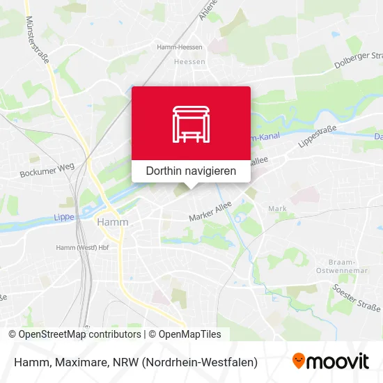 Hamm, Maximare Karte