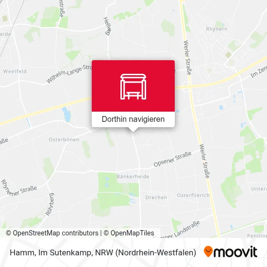 Hamm, Im Sutenkamp Karte