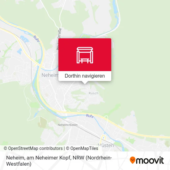 Neheim, am Neheimer Kopf Karte