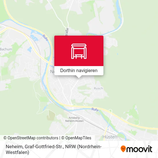 Neheim, Graf-Gottfried-Str. Karte